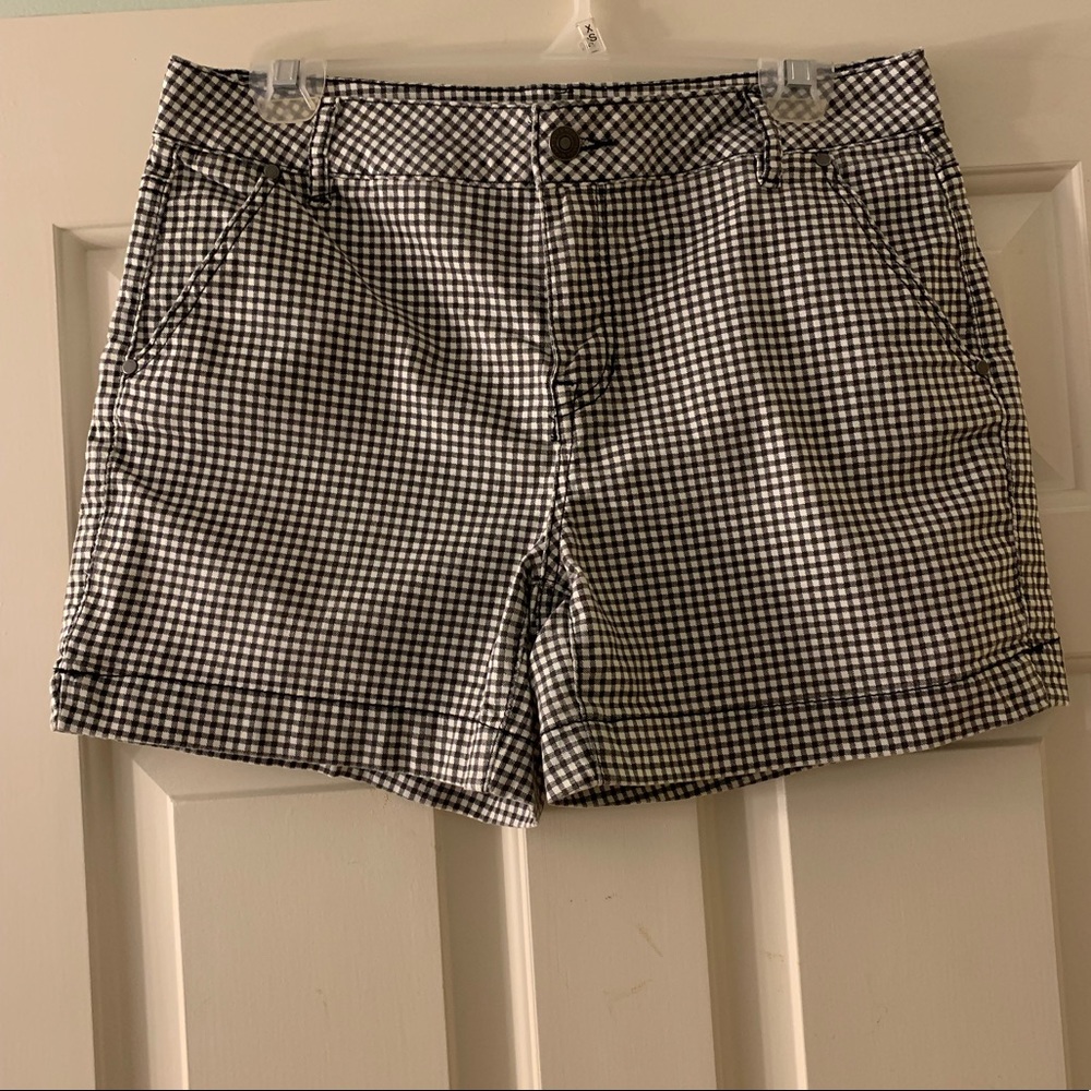 Gingham Shorts